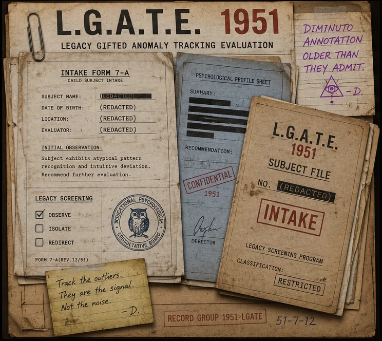 L.G.A.T.E. candidate screening protocol artifact