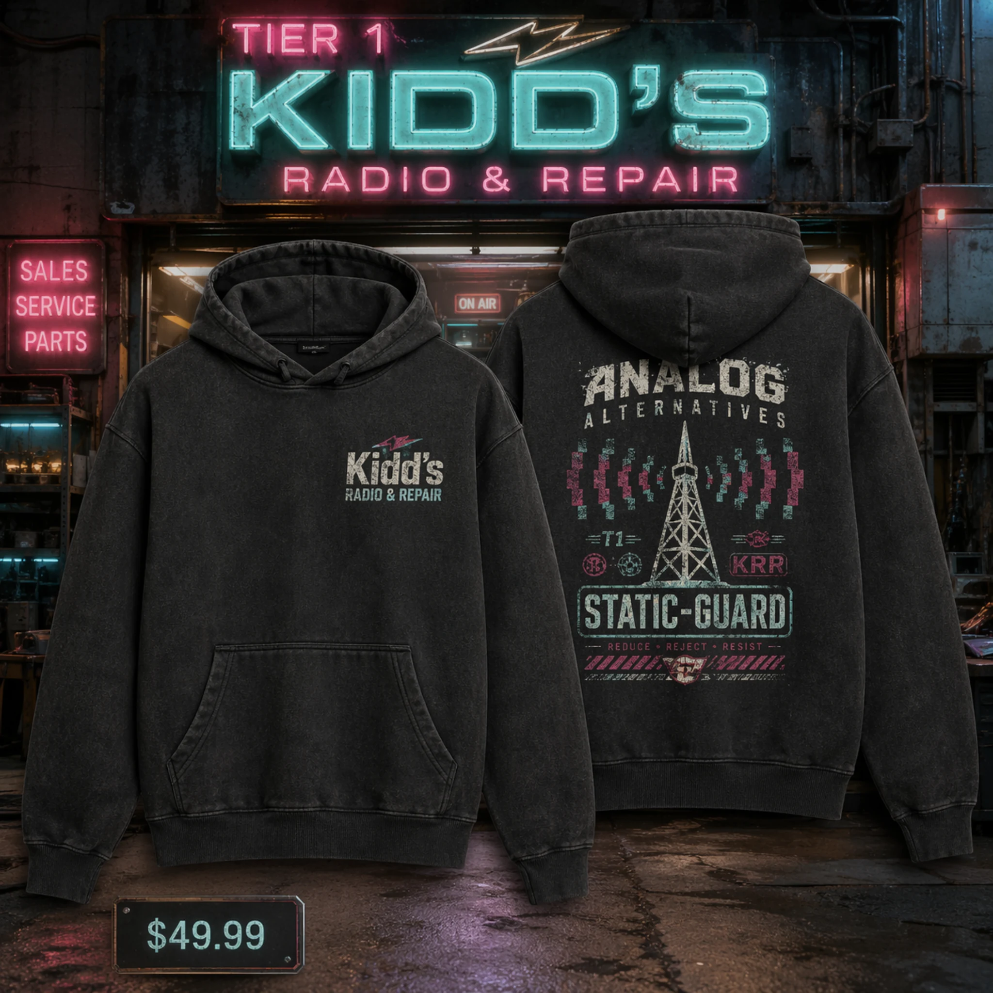 Kidd’s Static-Guard Hoodie merch preview