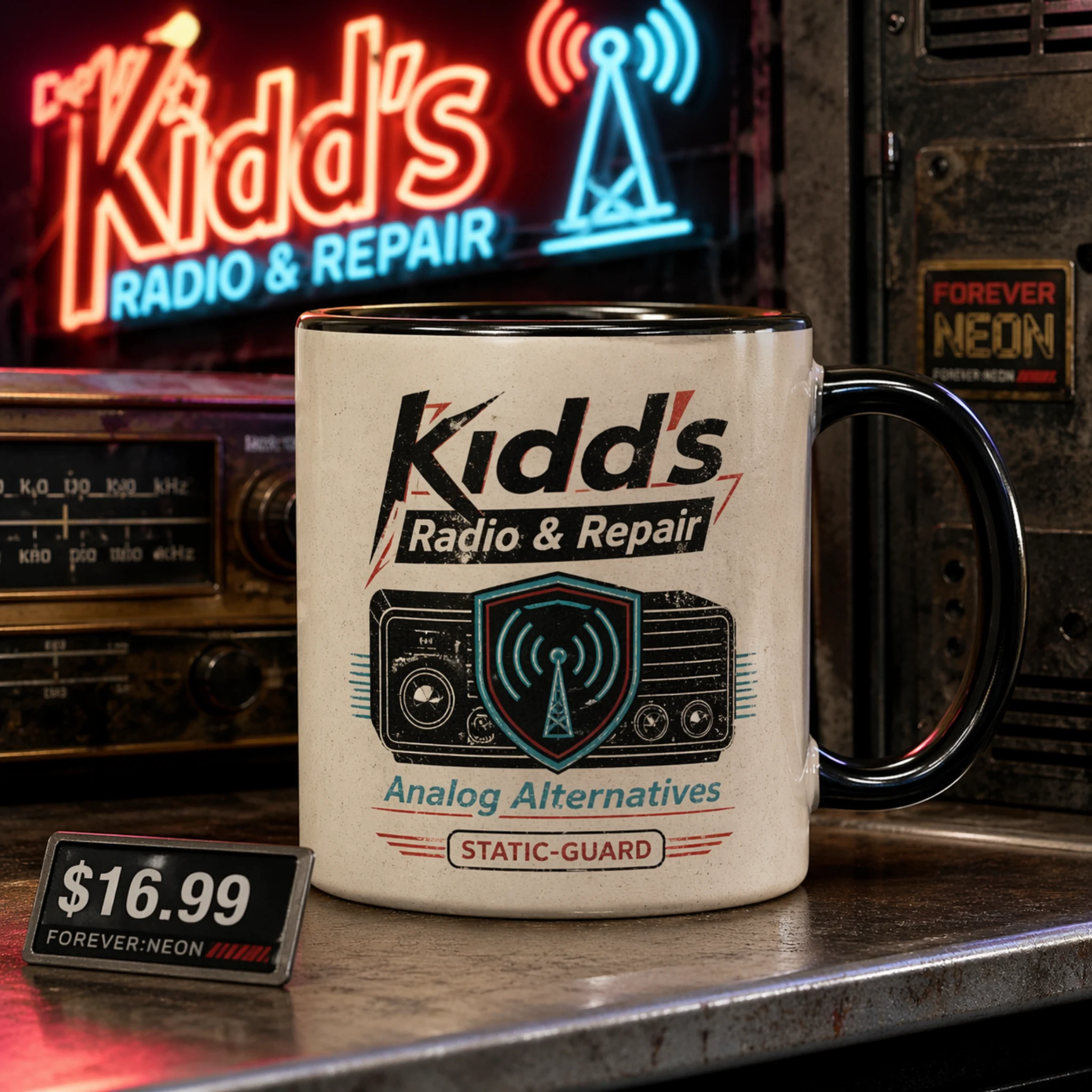 Kidd’s Static-Guard Mug merch preview