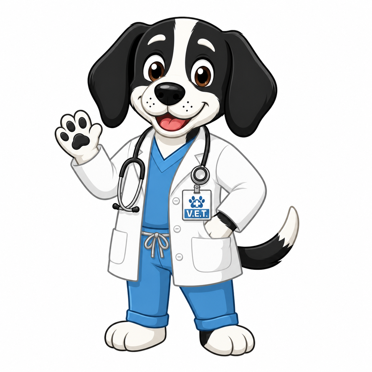 Patch — V.E.T. Mascot